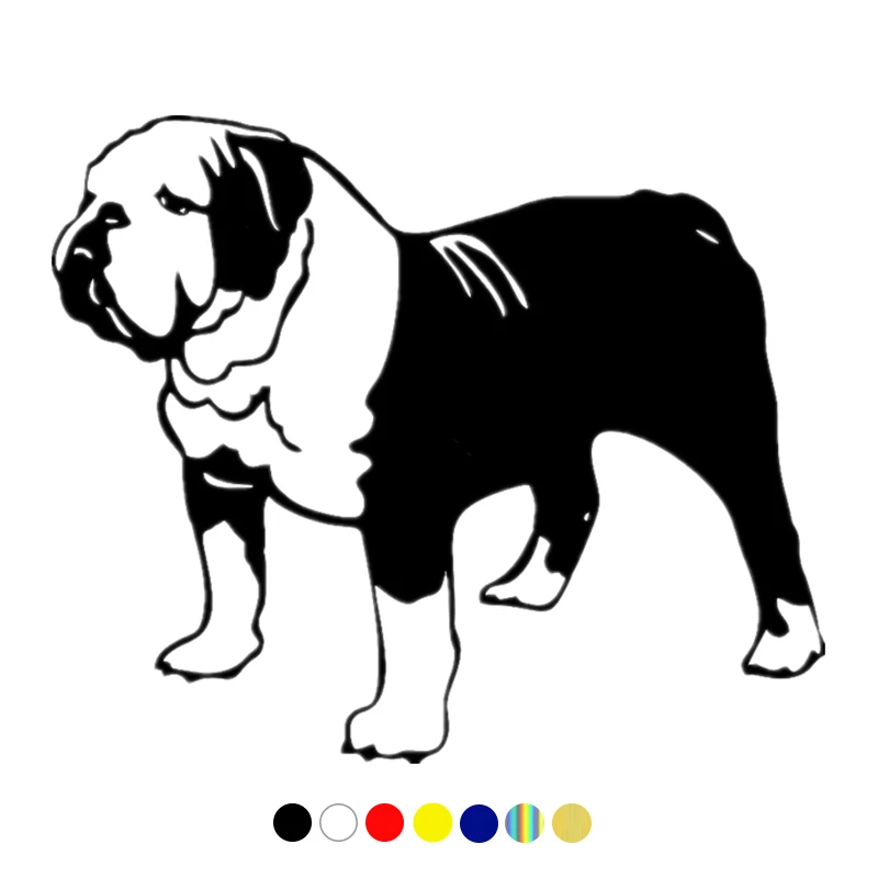 

CS-10064# наклейки на авто Бульдог водонепроницаемые наклейки на машину наклейка для авто автонаклейка стикер этикеты винила наклейки стайлин...