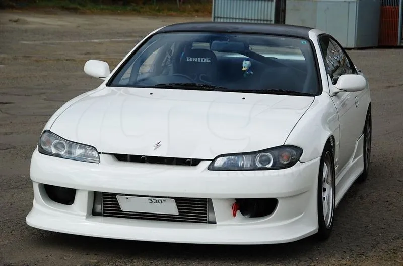 Стайлинг автомобиля FRP волоконное стекло комплект кузова подходит для 1999 2002 S15