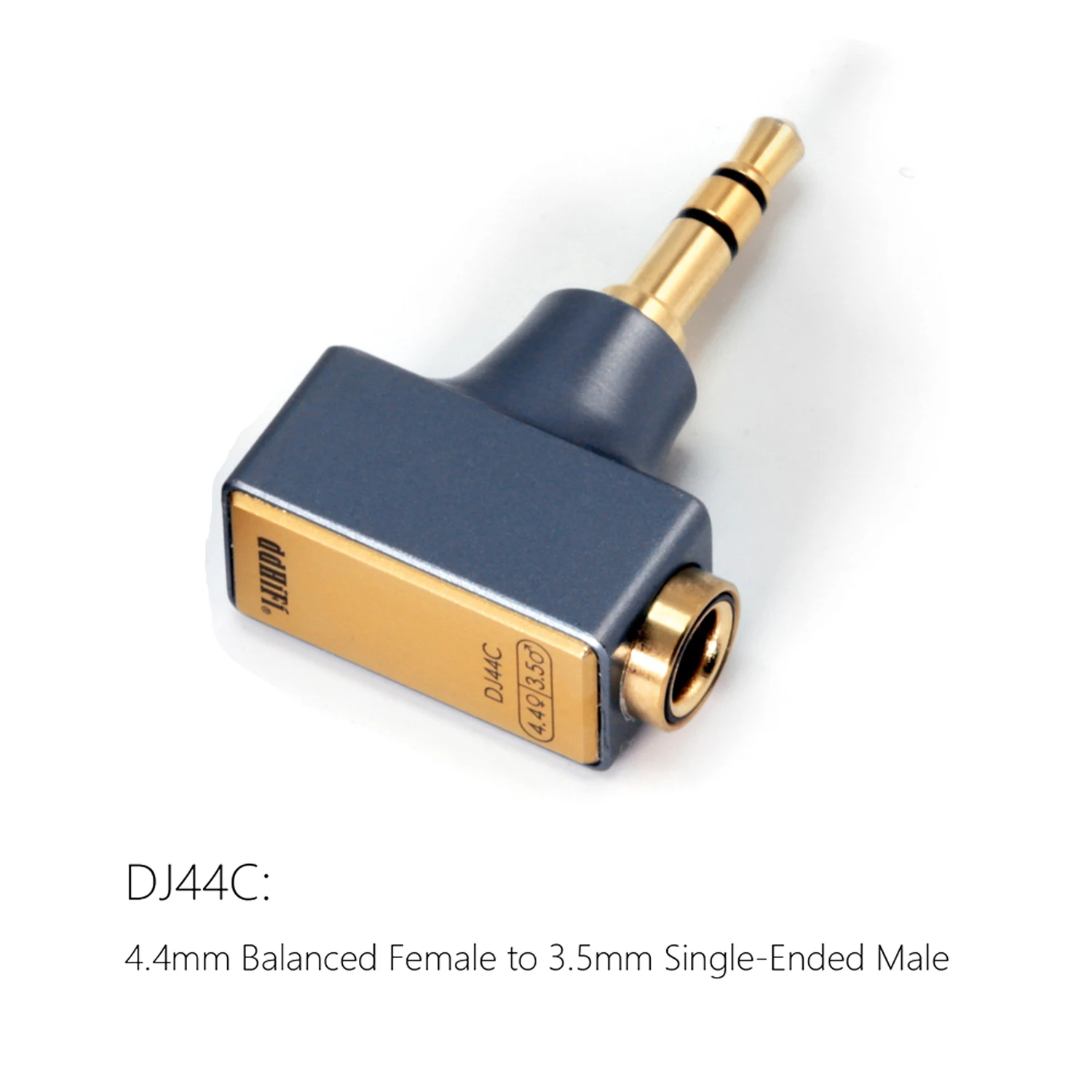 Аудиоадаптер DD ddHiFi DJ44B DJ44C 4 сбалансированный (гнездо) на 2 5 симметричный/3