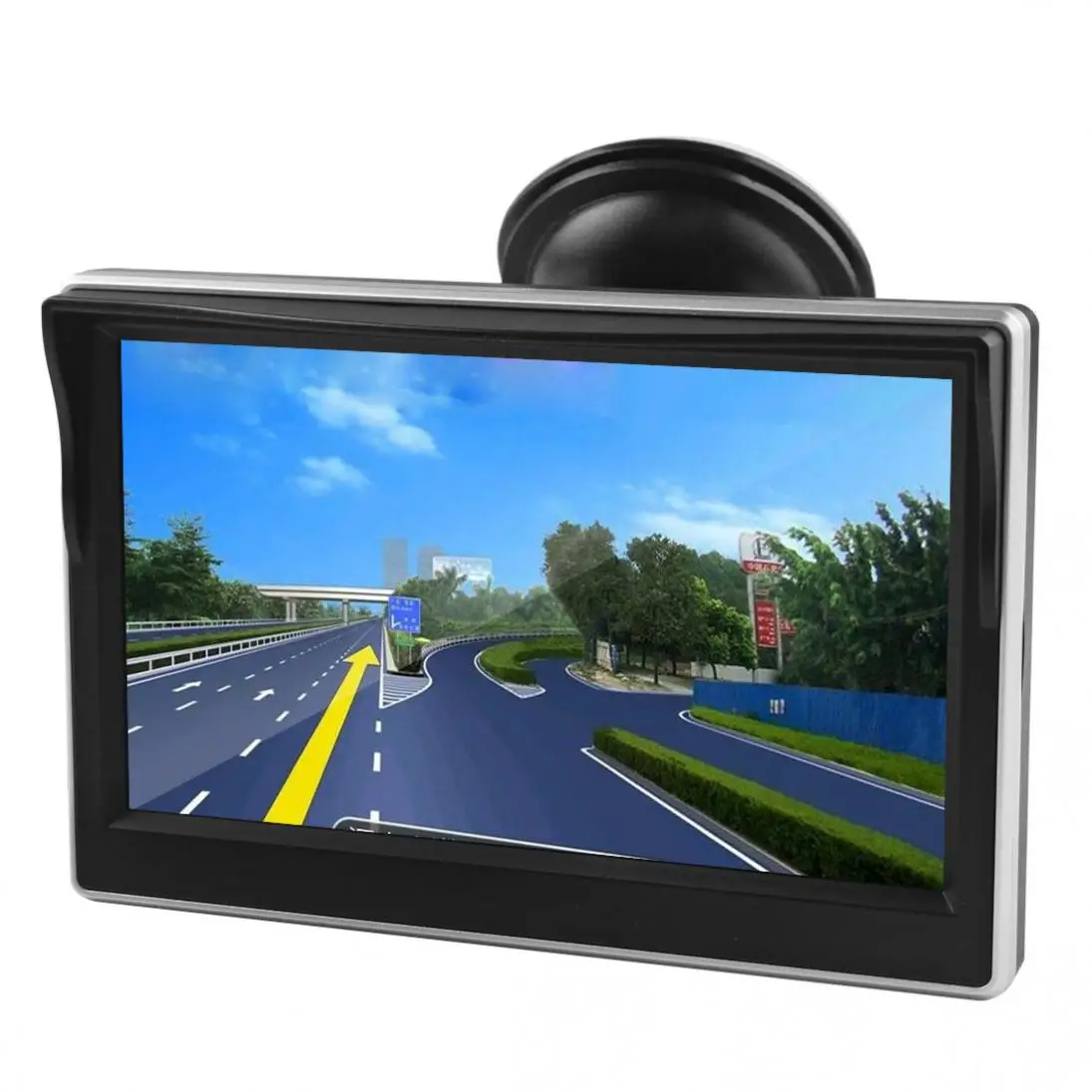 5 дюймовый TFT ЖК экран 480x272 HD цифровой цветной автомобильный монитор заднего вида