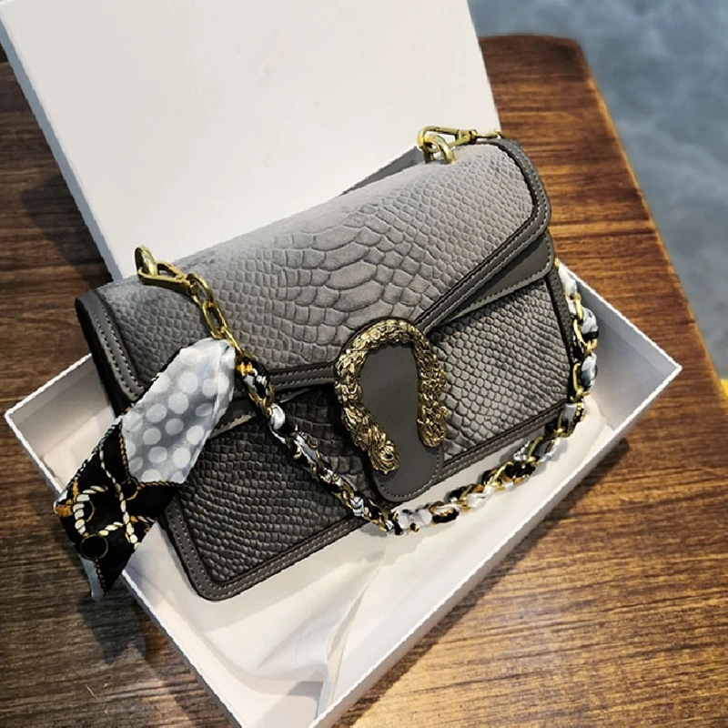 

Genuine Leather Women Flaps 2021 New Fashion Single Shoulder Bags Ladies Designer Purses and Hangbags Sac Bandouliere Femme Cc