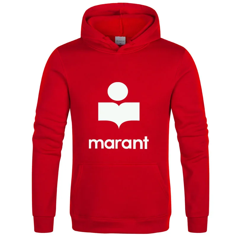 

Oversized Hoodie S-3XL Solid Color Sweatshirt Print Hoodies Marant Brand Winter Clothes Women France Sweat Femme Harajuku Tops