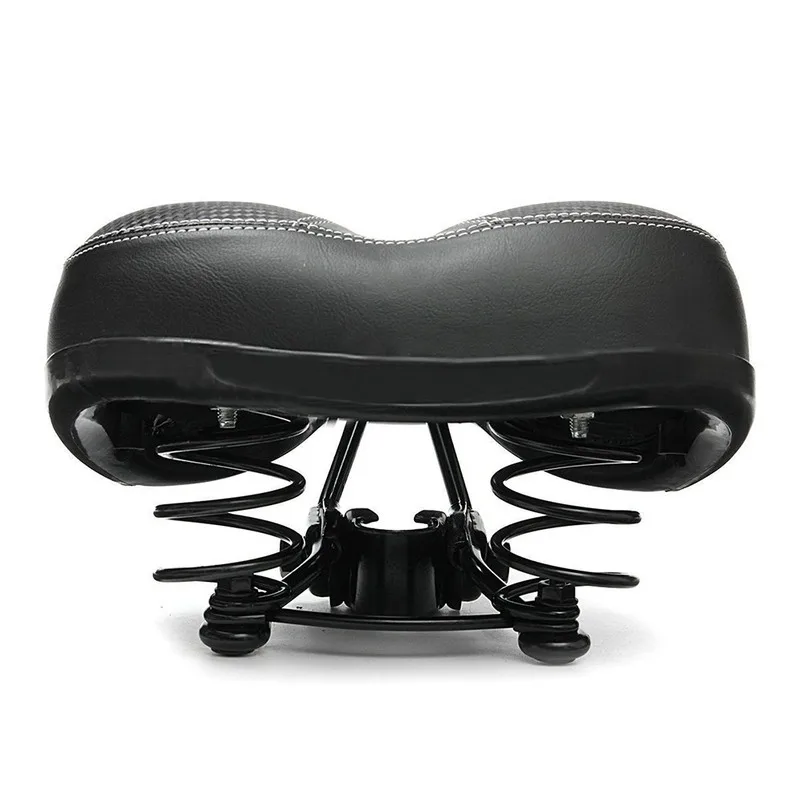 

High Elastic Damping Bicycle Big Bum Wide Saddle Seat Road MTB Moutain Bike Wide Soft Pad Comfort Cushion Cycling Bicycle Parts