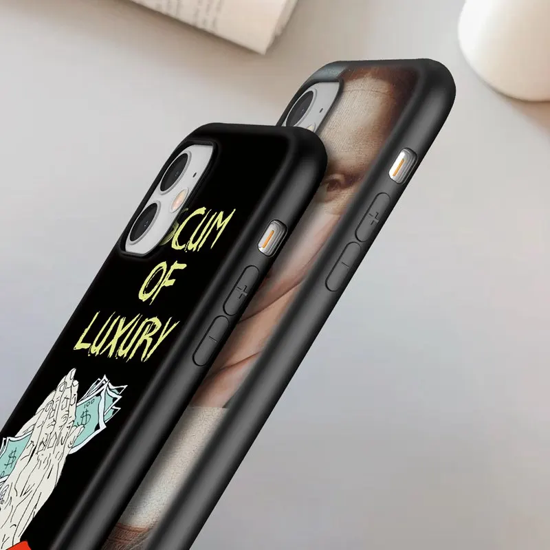 Classic Art Oil Paint Phone Case For iPhone 12 11 13 Pro Max X XR XS Max 12 13 Mini  7 8 Plus SE 2020 Shockproof Silicone Cover