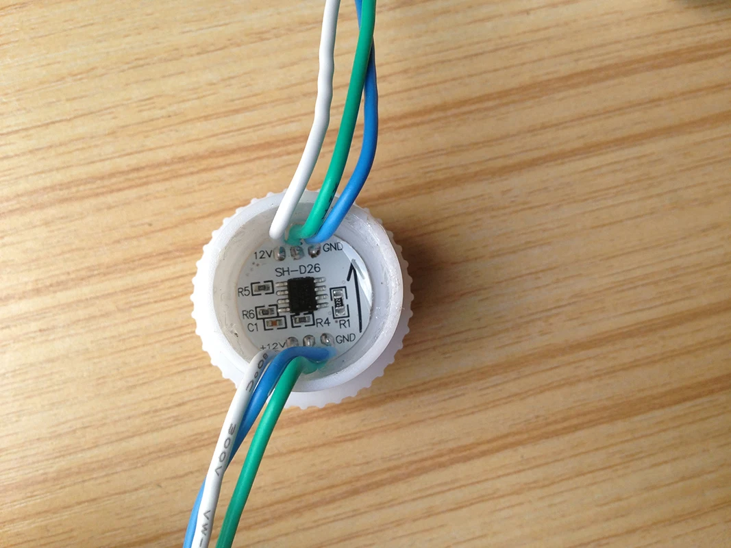 Светодиодный модуль WS2811 12 В 26 мм 3 светодиода s RGB Pixel UCS1903 адресный цифровой