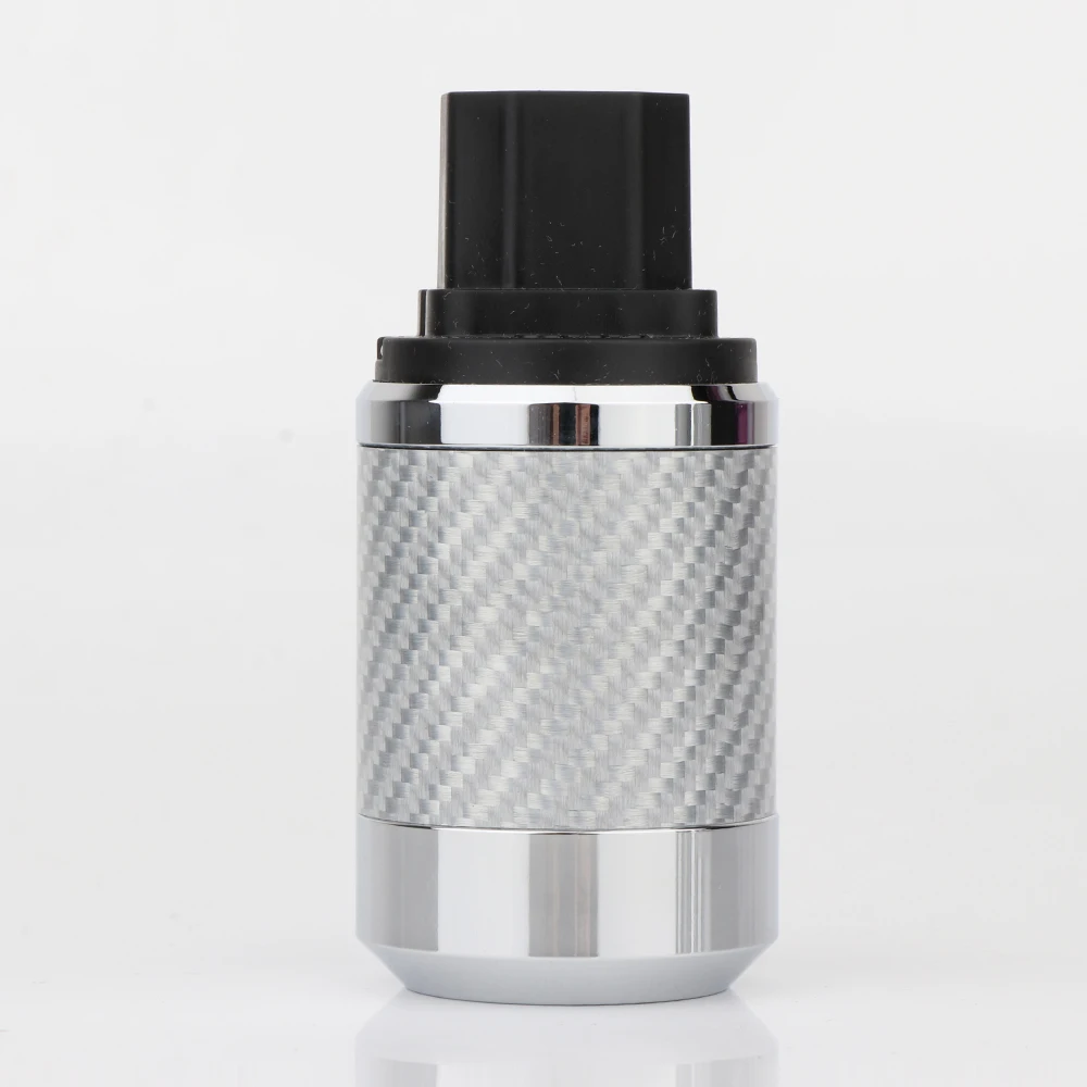

Hi-End Carbon Fiber Rhodium Plated US Power Cable Plug IEC Connector Female male HIFI DIY Mains Power Cable