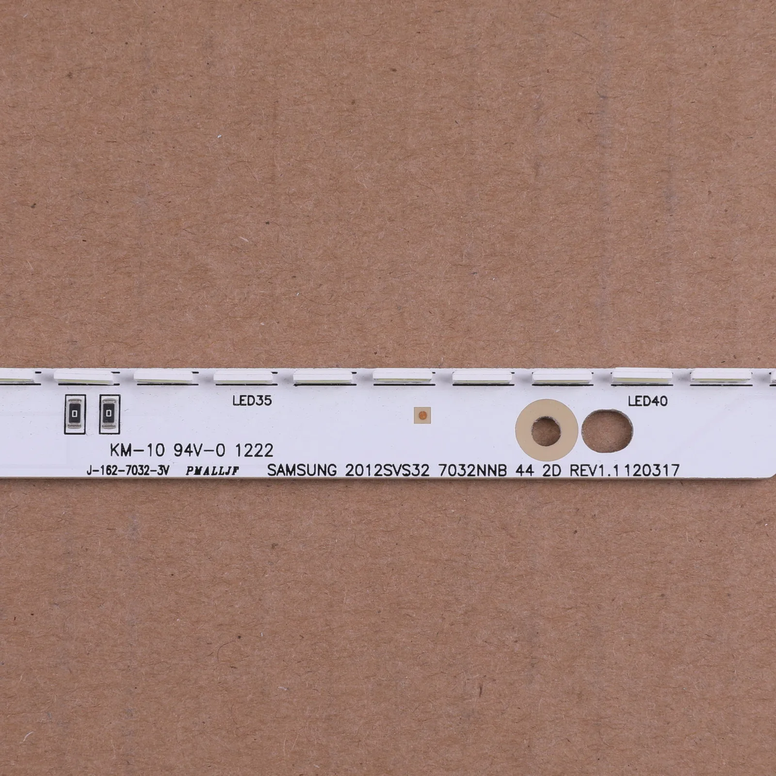 New 44LED 406mm LED strip for samsung UA32ES5500 UE32ES6100 SLED 2012svs32 7032nnb 2D V1GE-320SM0-R1 32NNB-7032LED-MCPCB | Освещение