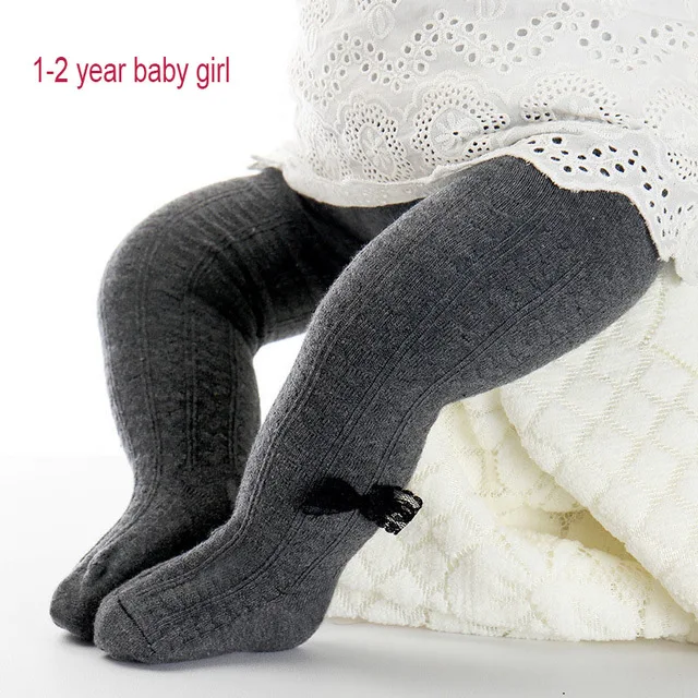 dark grey 1-2Y Мягкие штаны для новорожденных; хлопковые детские леггинсы с бантами; осенние повседневные штаны для маленьких девочек и мальчиков; брюки для малышей; одежда - Цвет: dark grey 1-2Y
