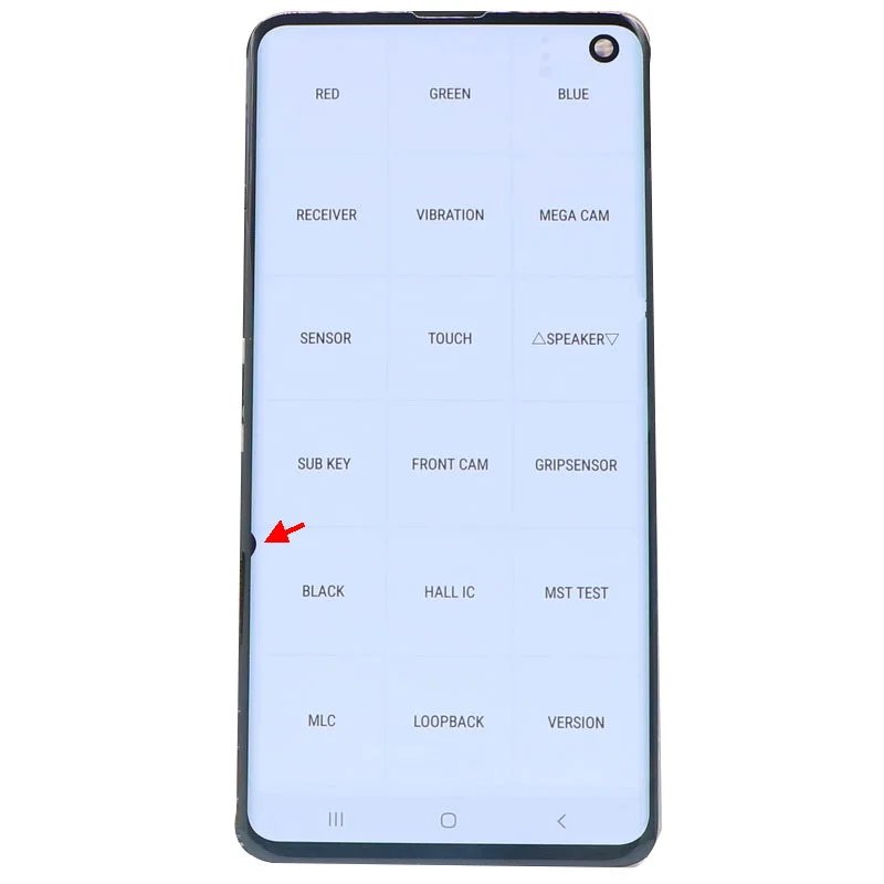 Pantalla lcd AMOLED original de 6,8 pulgadas para Samsung Galaxy S10, G973, SM-G9730, G973F/DS con Marco, montaje de pantalla t&aacute;ctil con Dot-1