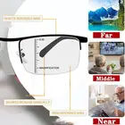 3 цвета прогрессивные очки для чтения Для мужчин Для женщин Для мужчин мультифокальной бифокальный антибликовыми свойствами светильник увеличительные пресбиопические очки + 1,0  + 4,0