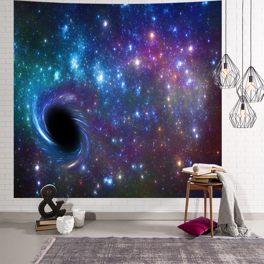 Wonderful Universe Wall Tapestry Macrame Boho Decor Hanging Tapestries Witchcraft Hippie Blanket Art | Дом и сад