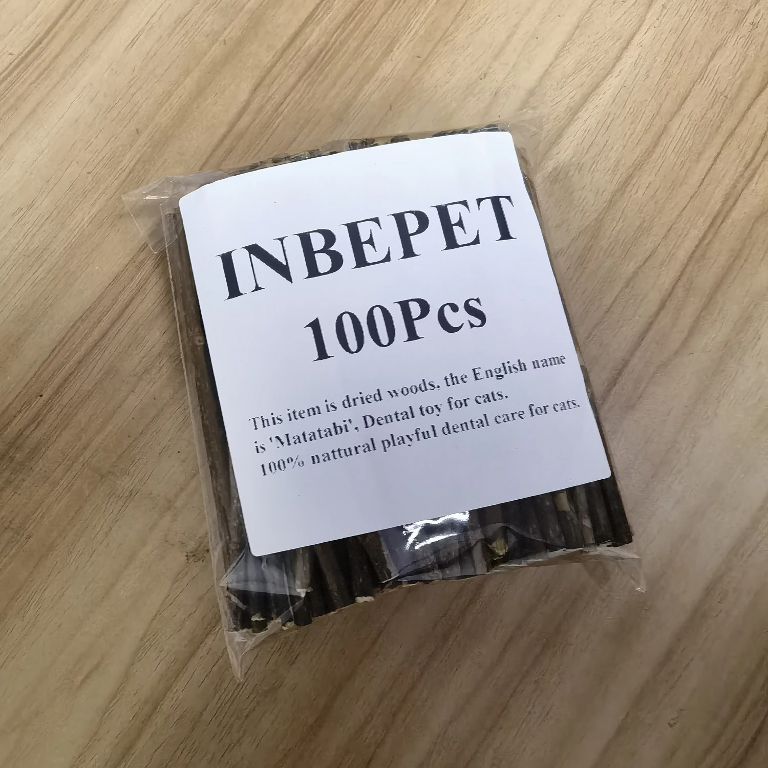 INBEPET натуральный мататаби для кошек снэки палочки чистки зубов кошачья мята