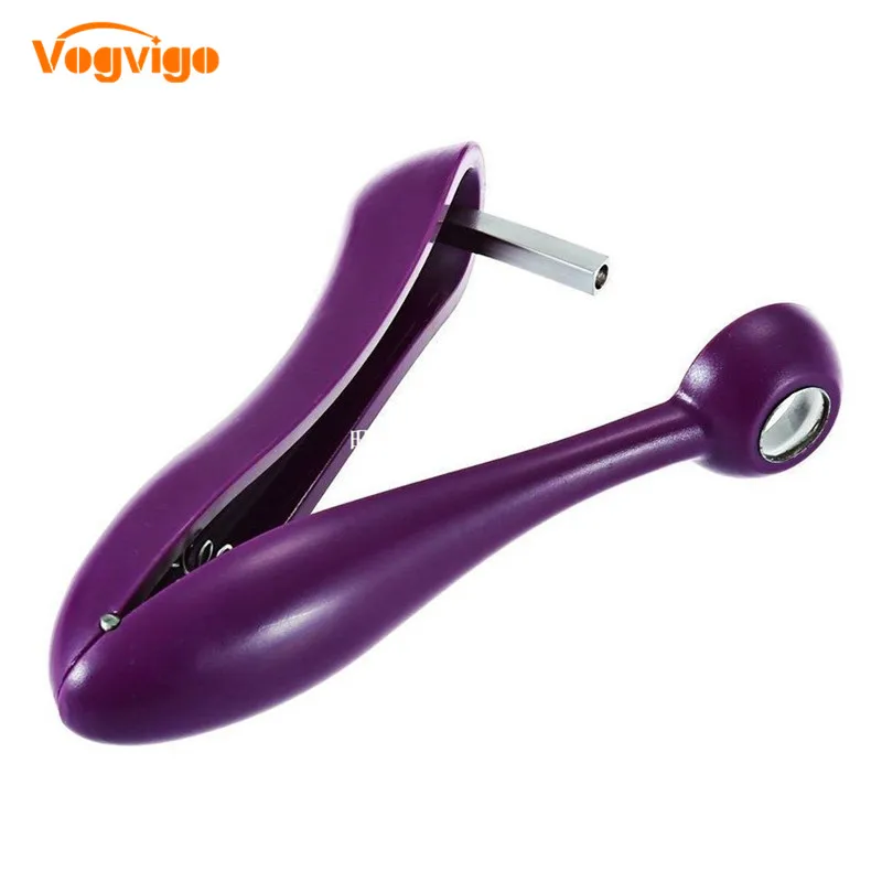Cherry Pitter Cherries Clips Seed Remover Purple Plastic Cherry Kernels Kitchen Fuits& Vegetables Tools Cutter
