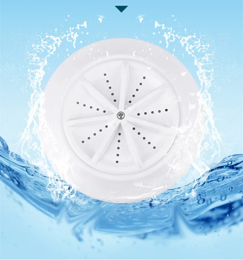 USB Портативная стиральная машина ультразвуковая турбо шайба Мини дорожная для