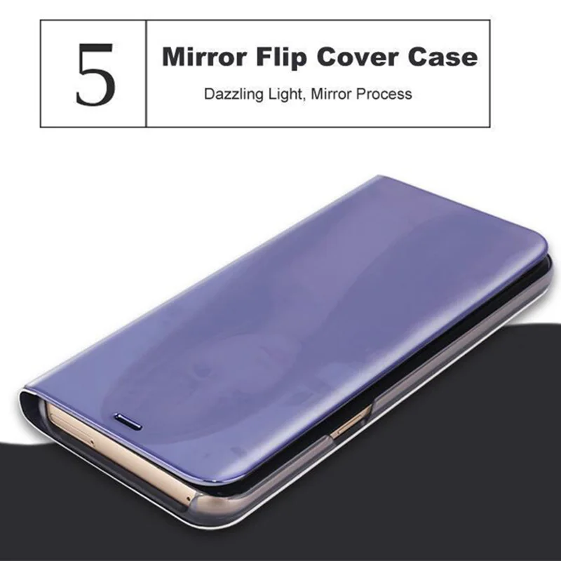 

Mirror Flip Leather Smart View Case For iPhone X 10 6 6S 7 8 Plus Stand Cover For iPhone X Xr Xs Max Fundas for iPhone7 Coque