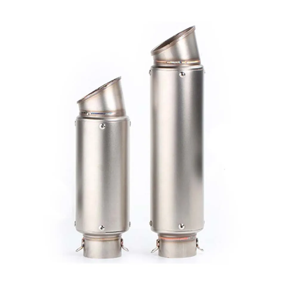 Выхлопная труба TKOSM Racing 51 мм 60 для мотоцикла скутера Модифицированная с наклейкой