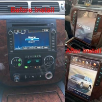 for chevrolet tahoe silveradogmc yukon 2007 2013 android 9 0 radio 64g car multimedia player audio radio stereo gps navigation