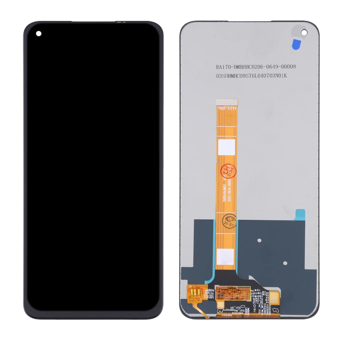 original 6 5 for realme 6s rmx2002 lcd display screen touch digitizer with frame assembly repair accessories free global shipping