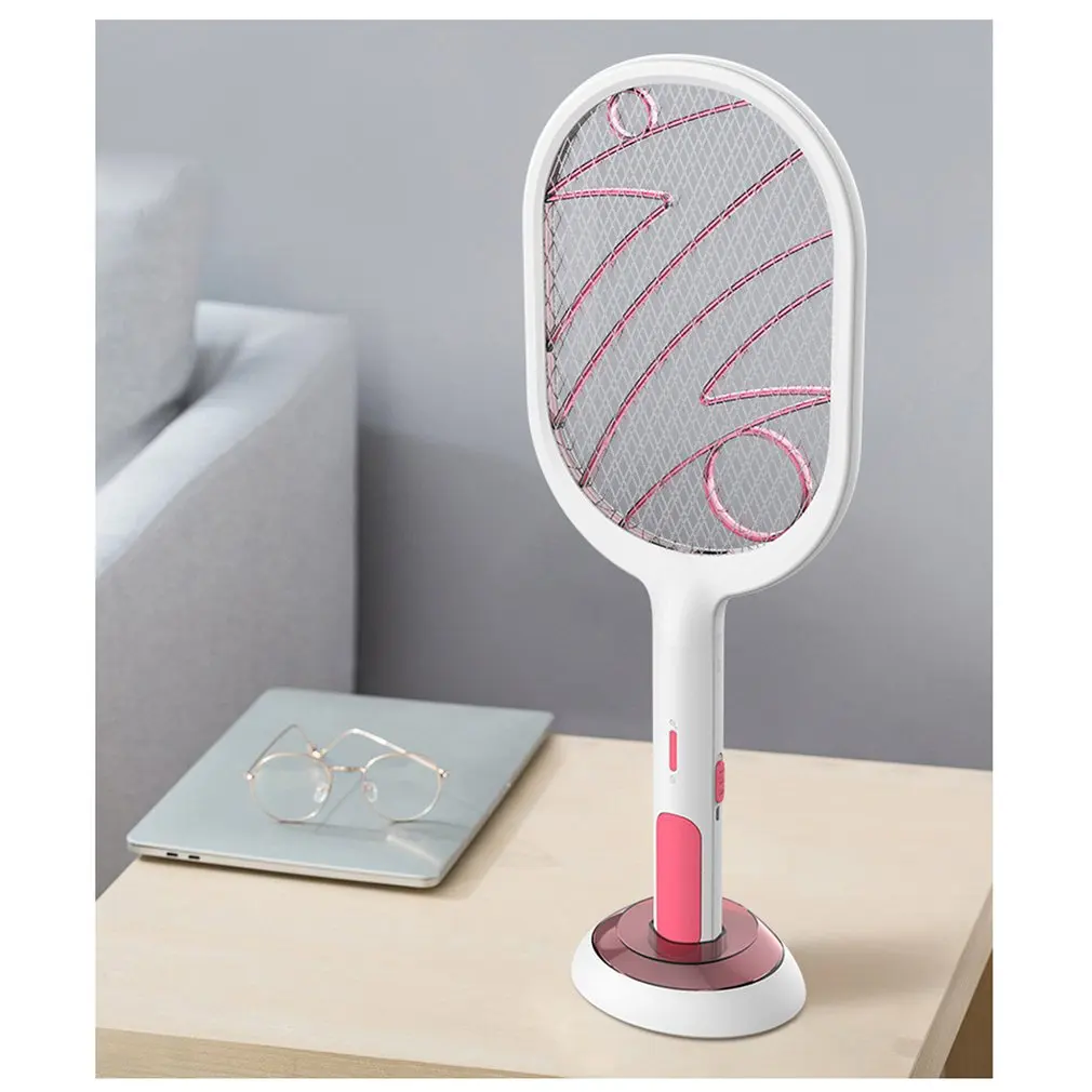 

Multifunctional Electric Shock Type Mosquito Killing Lamp Handheld Racket Killer Garden Pest Bug Fly Mosquito Zapper