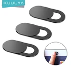 Наклейка на веб-камеру KUULAA, пластиковый магнитный слайдер для затвора, для MacBook Pro Air iPad Pro, защита конфиденциальности