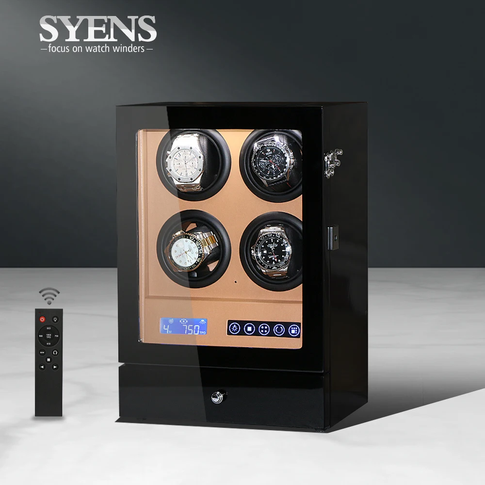 Роскошные автоматические часы Winder Box Аксессуары Часы Дисплей Механический