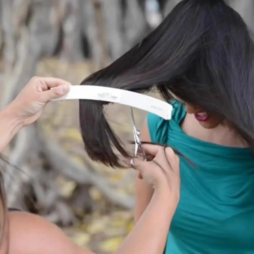 Модные DIY Профессиональные челки для стрижки волос клипса инструменты триммер