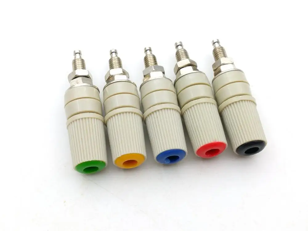 20 шт латунная переплетная опора для динамика тестовых разъемов 4 мм с банановым