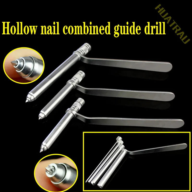 

Hollow bone screw combined guide drill bit sleeve orthopedics instrument medical K wire needle pin guider soft tissue protection