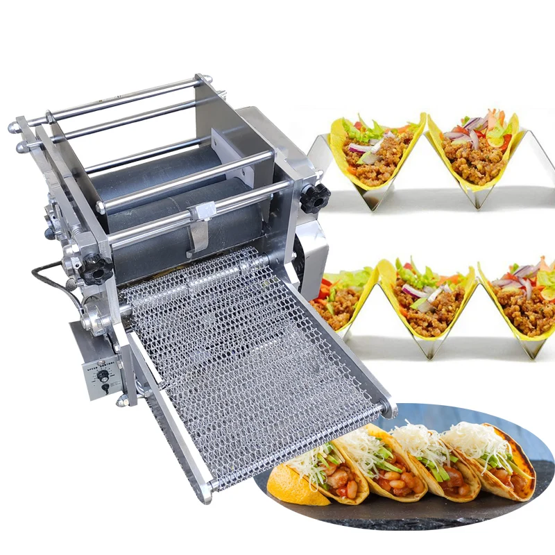 

Lowest Price 220V 110V Corn Flour Maker Small Tortilla Wraps Making Machine