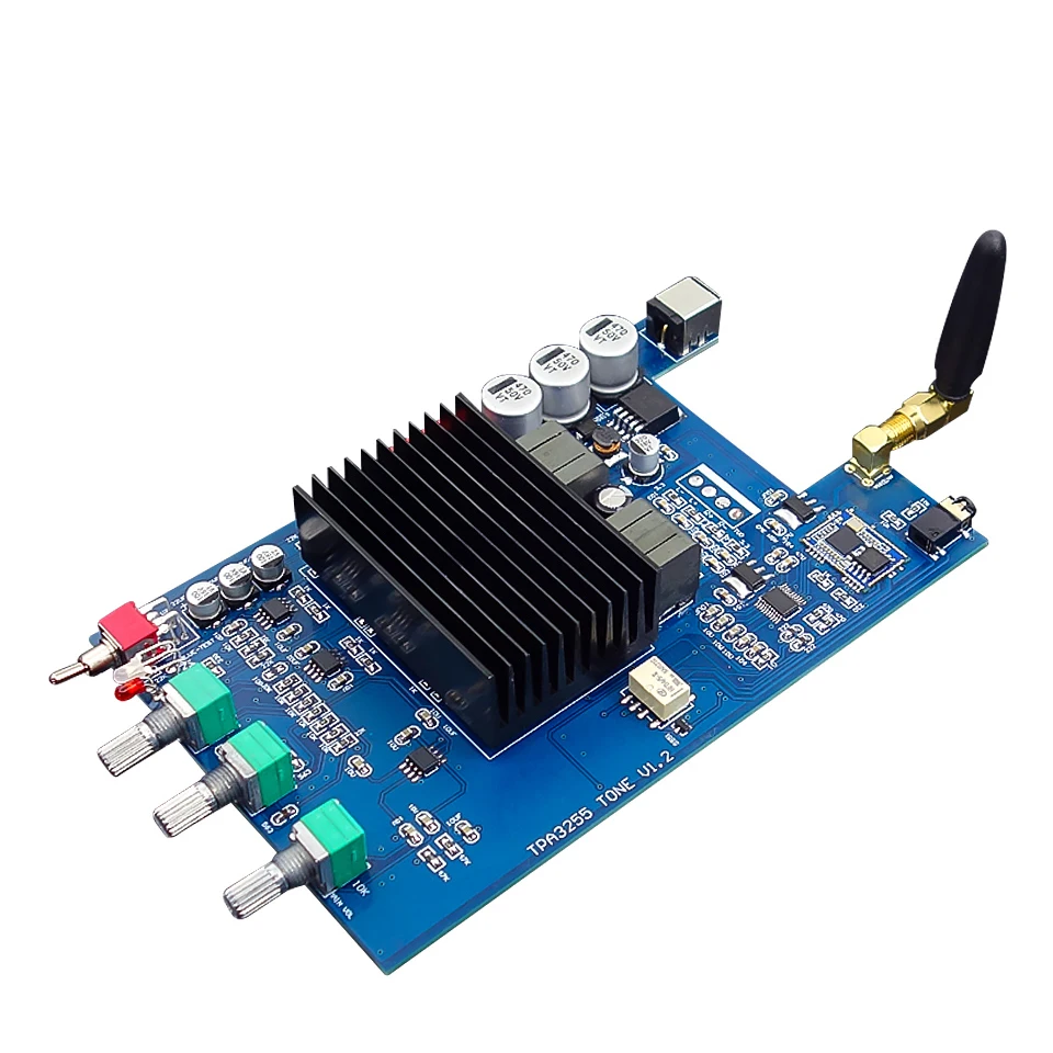 Digital de Áudio Amplificador para Fone de Ouvido Classe d Amplificador Estéreo Qcc5125 Bluetooth 5.0 Pcm5102a Dac Ldac T0537 Tpa3255-amplificador 300w x 2