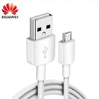 100% Оригинальный Huawei Mate 10 Lite зарядный кабель 2A micro USB Быстрый кабель для p8 p9 p10 lite mate 10 lite Honor 8x 7x y5 y6 y7 y9