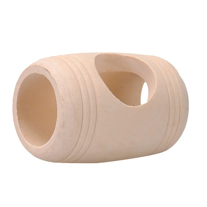 Крыса Хомяк Мышь деревянная кровать дом клетка игрушка винный бочонок дизайн