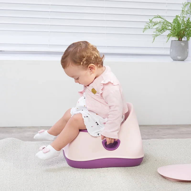 Новый детский туалет с мягким полиуретановым сиденьем маленький горшок для