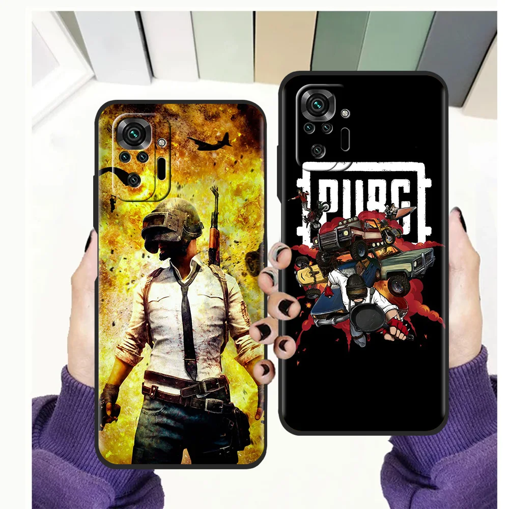 

Чехол для телефона Game PUBG для Redmi Note 11 Pro Plus 7 8 8T 9S 9 10 Pro K40 Gaming 8 9 9A 9C Plus, противоударный силиконовый чехол из ТПУ