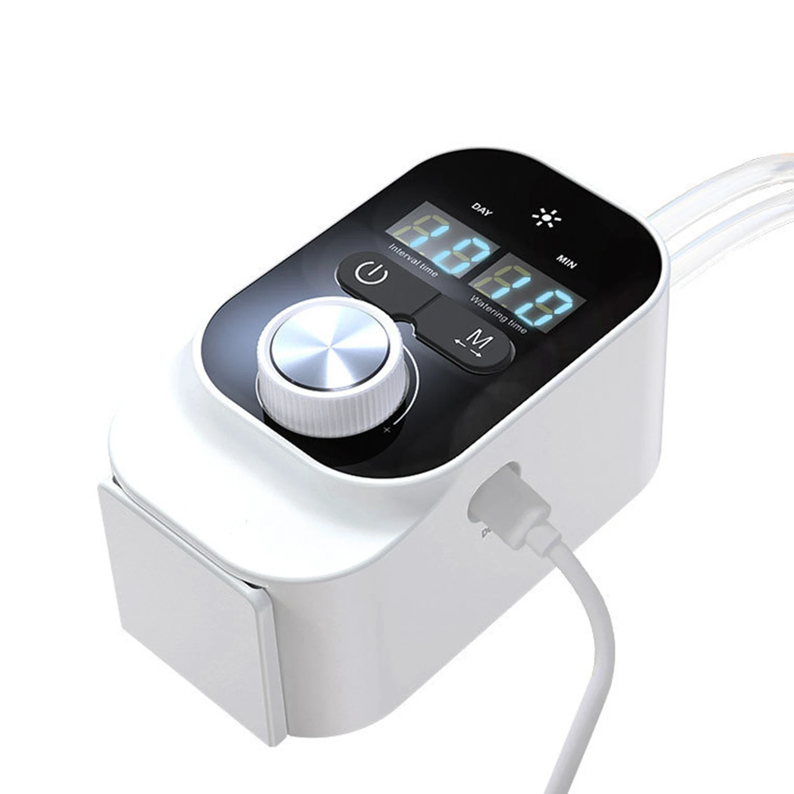 

Automatic Waterers With Timer Intelligent Anhydrous Detection Outdoor LCD Screen USB Charging ABS Suit Gardening Irrigation Tool