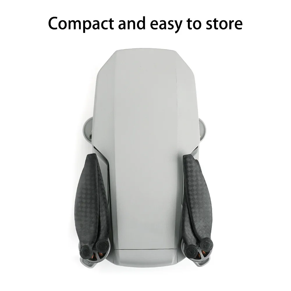 

8PCs Carbon Fiber Foldable Propellers Paddle Blade For DJI Mavic Mini Drone Easy and Convenient Lightweight For DJI Mavic Mini