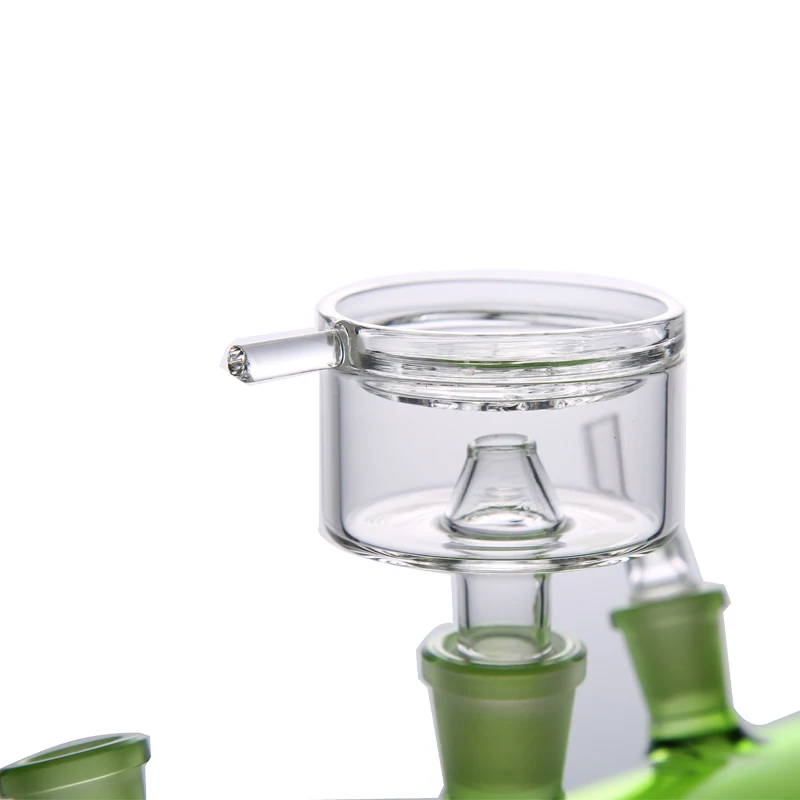 Desk Design Green Tank Glass Hookah Shisha Narguile Nargile Smoking Water Pipe Factory Wholesale Drop Shipping India |