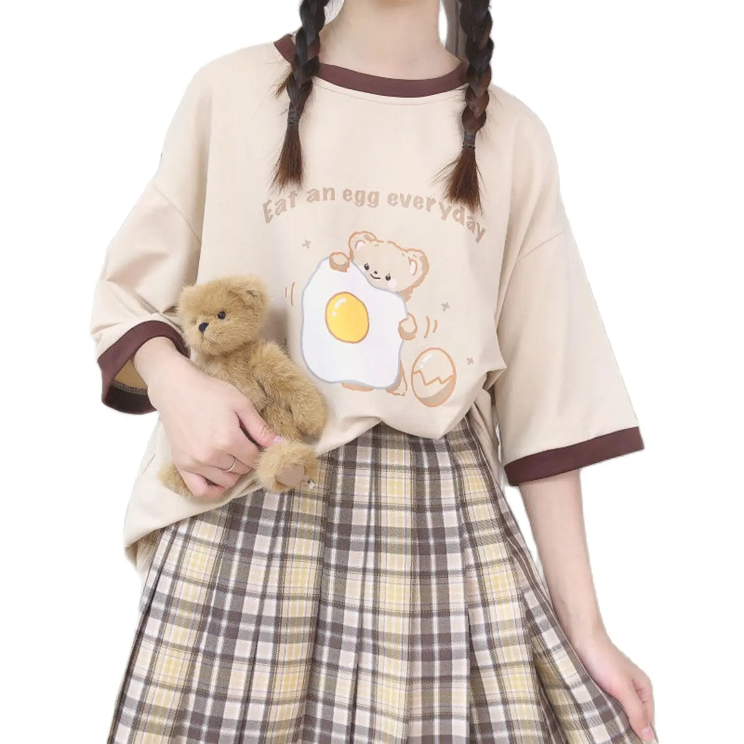 Футболка Y2K с мультяшным графическим рисунком футболка в молодежном стиле для