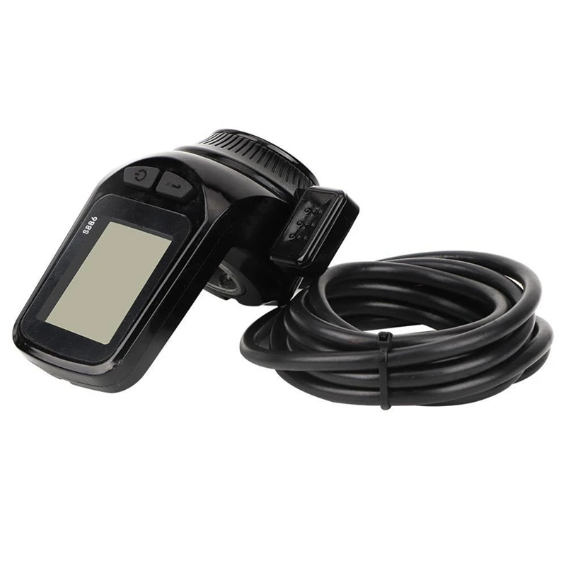 

48V 350W Motor Brushless Controller LCD Display Panel Thumb Throttle Electric Bicycle Scooter Brushless Controller Kit