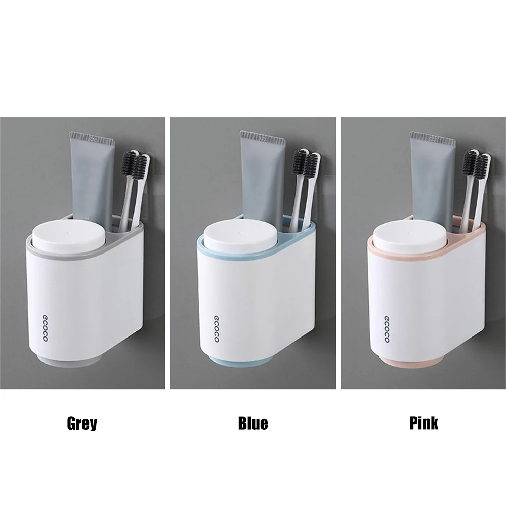 Ванная комната Зубная щётка Магнитный Крючок Для держатель настенный чашка