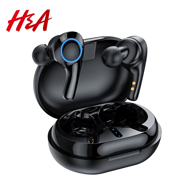 Беспроводные наушники H & A TWS Ture Bluetooth с микрофоном сенсорное управление