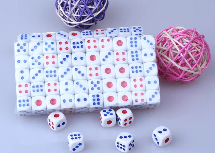 

Drinking Dice 7MM/18MM Acrylic Round Corner Dices Board Game Dice Party Gambling Cubes Dados Digital Dices Data Cube Game-Dice