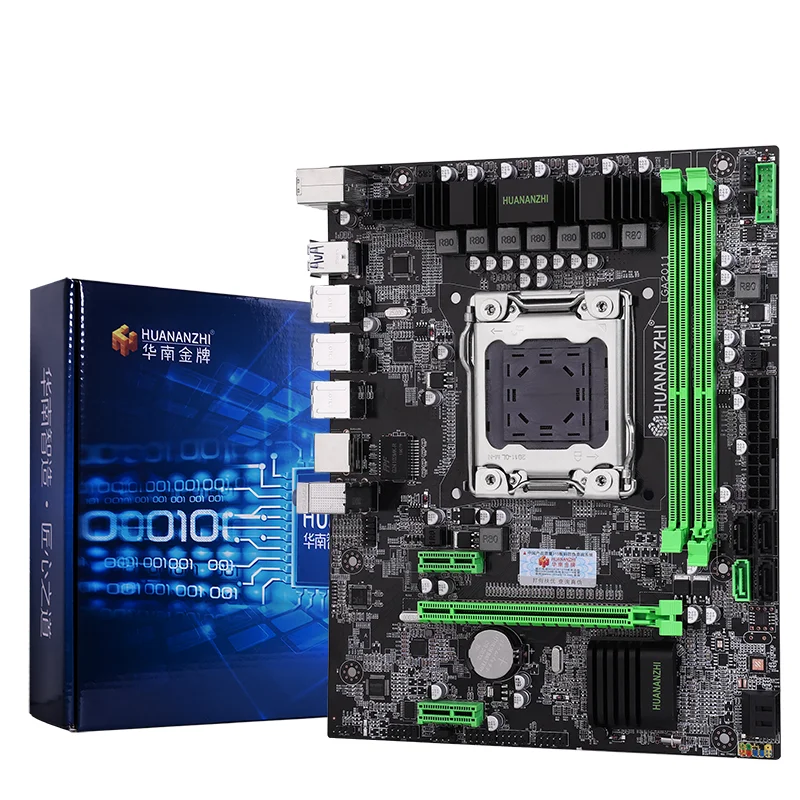 Лидер продаж материнская плата HUANANZHI Micro ATX X79 комбо память ЦП LGA2011 Материнская