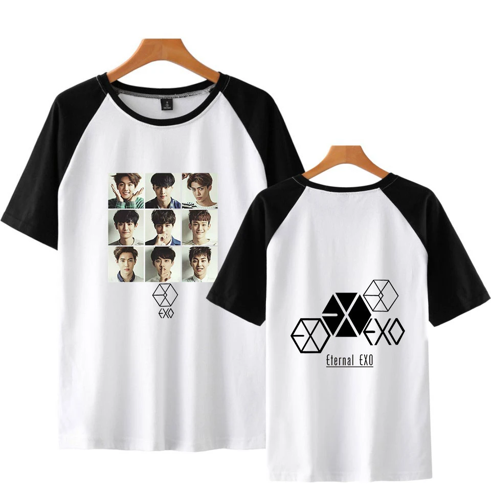 2019 EXO PLANET #5 Футболка Хлопковая женская Горячая Распродажа футболка повседневные