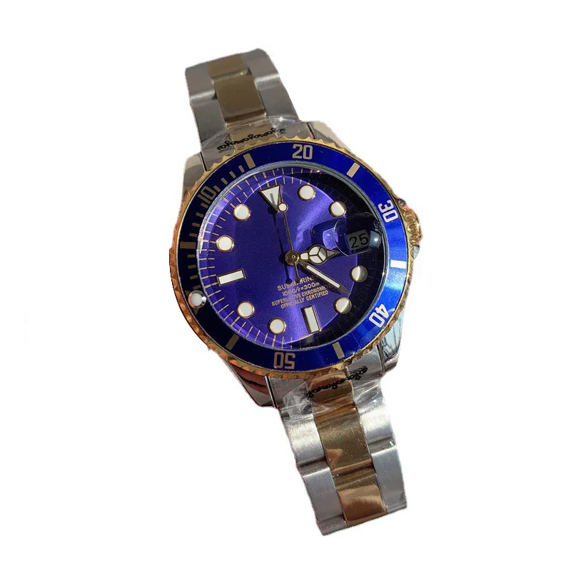 

Foreign Trade Network Explosion Fashion Fully Automatic Mechanical Steel Business Watch for men