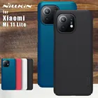 Nillkin для Xiaomi Mi 11 Lite чехол матовый полный 360 чехол для телефона защитный чехол-накладка на заднюю панель для Xiaomi Mi11 Lite 5G
