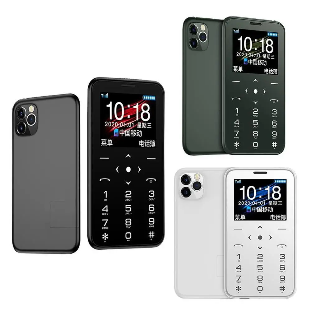 Ретро мини мобильный телефон Поддержка наушники фонарь Камера Bluebooth дети русский