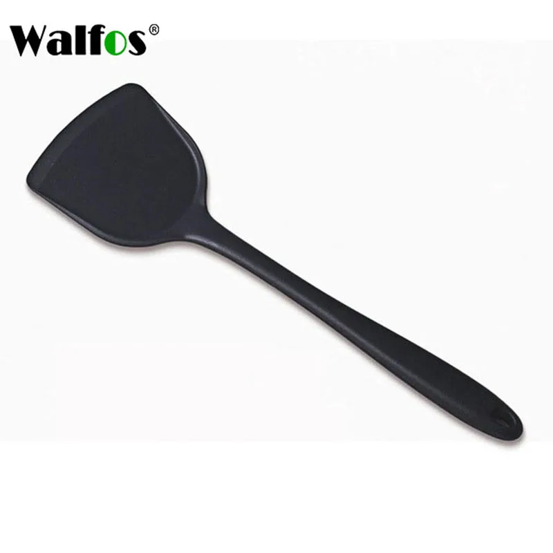 

Walfos Non-Stick Silicone Shovel Heat-Resistant Handle Turner Kitchen Spatula Cooking Tool