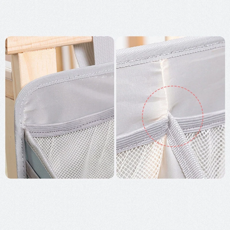 

Baby Care Essentials Crib Storage Bag Bedside Cradle Hanging Organizer Pocket