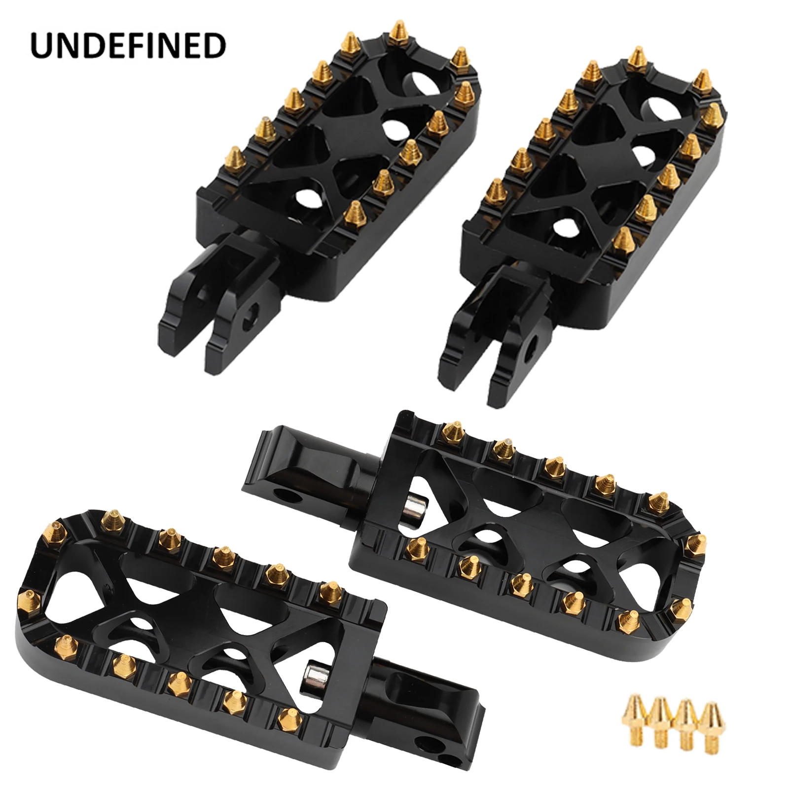 

For Harley Softail Deluxe Slim Breakout Heritage Classic Low Rider Sport Glide 2018-2021 Foot Pegs ​Front Rear Footrest Pedals